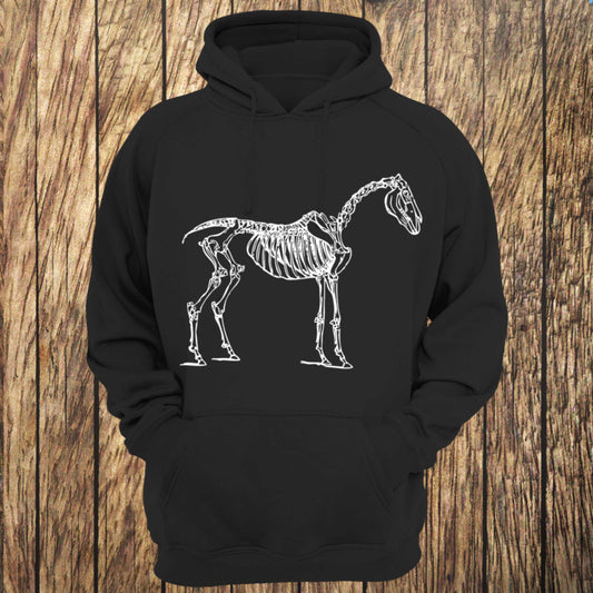 Skeleton Horse Unisex Hoodie