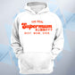 The Real Supermum Orange Hoodie