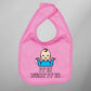 Baby Bib 'It Is What It Is' Emoji - FLUX DESIGNS